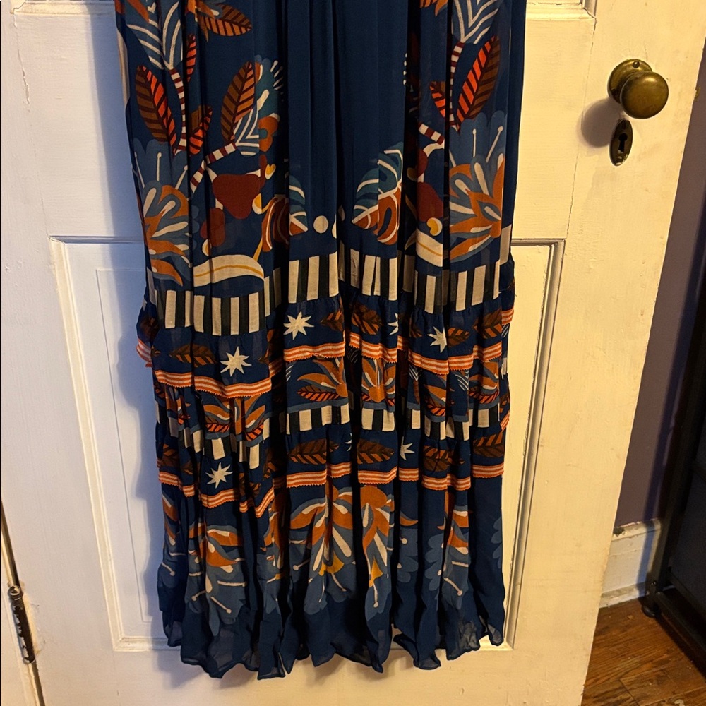 NWT Nature Beauty Blue Maxi - Picture 2 of 9